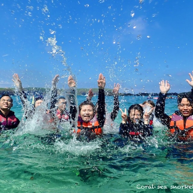 七美1日遊+紫色珊瑚海浮潛